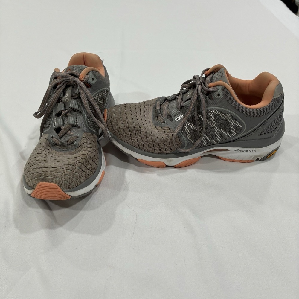 Abeo Aero 2.0 Vibram Pro System Solace Womens 5.5 Med Gray Athletic Shoe VSW1135
